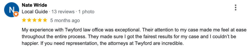 Twyford Law Office Review